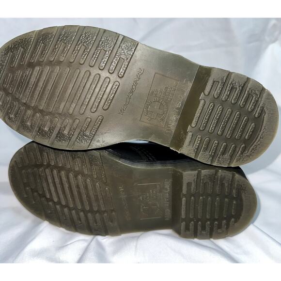 Dr. Martens The Original AirWair Kids Size 1 Black Leather Air Cushioned 9496 - Picture 7 of 7